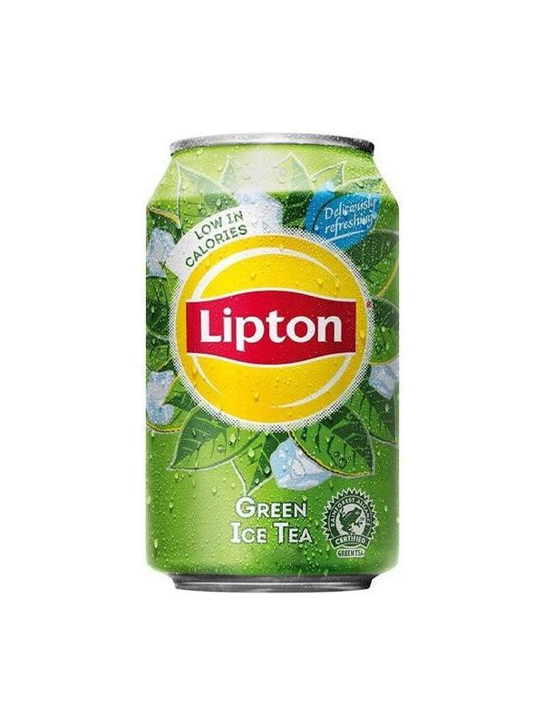 Lipton Grean Tea Low Sugar 330ml