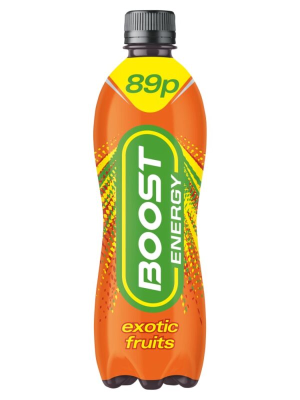 Boost Energy Exotic Fruit 500ml