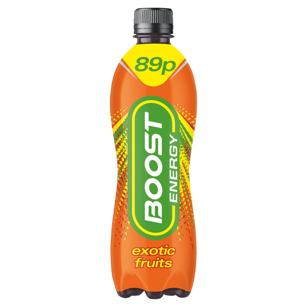 Boost Energy Exotic Fruit 500ml