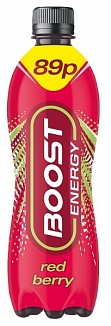 Boost Energy Red Berry 500ml