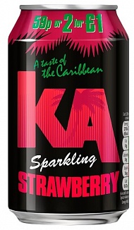 Ka Sparkling Strawberry 330ml